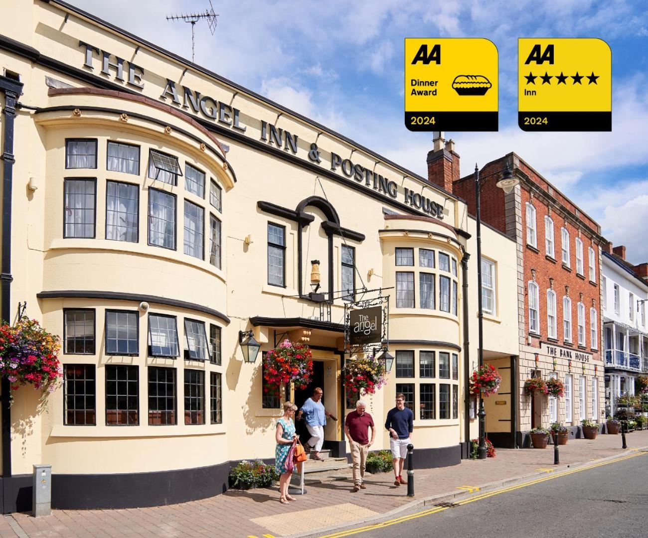 The Angel Inn Hotel Pershore Eksteriør billede